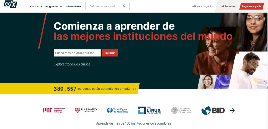 Edx plataformas de cursos online en Español
