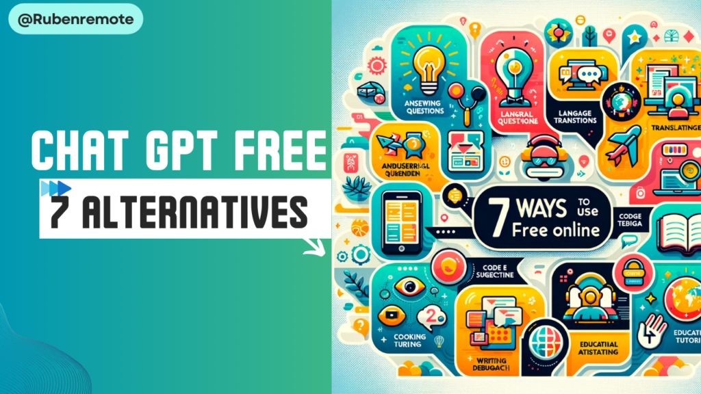 7 Alternatives to use Chat gpt free online