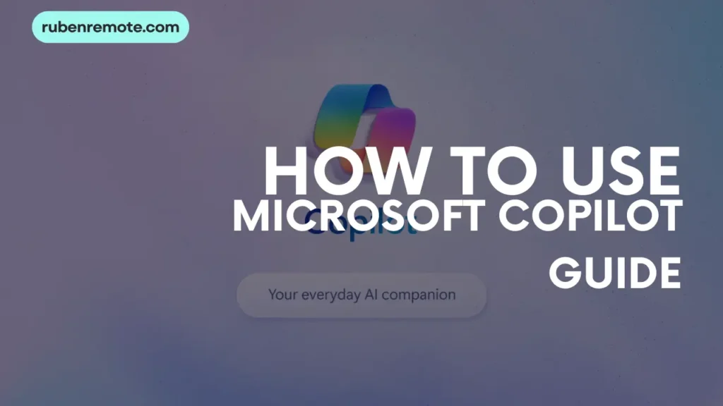 How to use Microsoft copilot guide